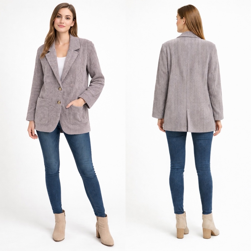 Maronie‎ Anthropologie Soft Corduroy Blazer Small NWT